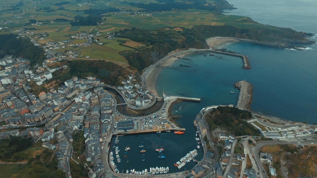 Pension Oria Luarca Eksteriør billede
