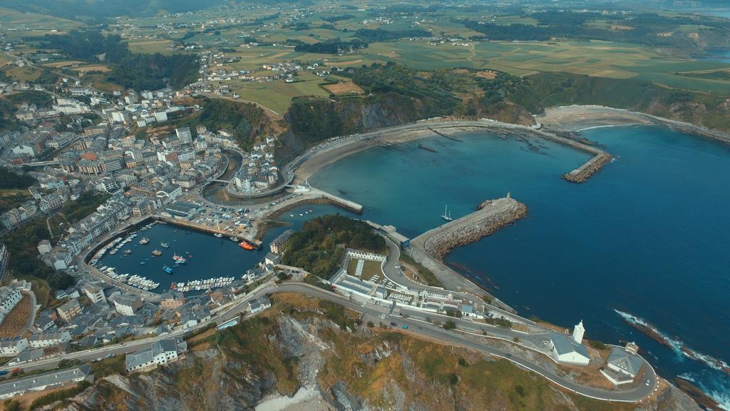 Pension Oria Luarca Eksteriør billede